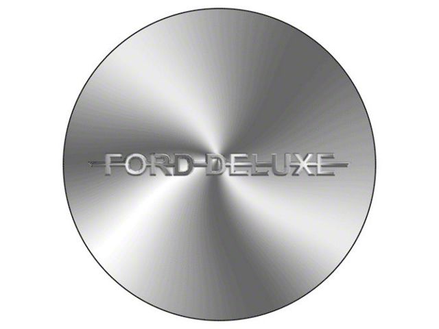 Hub Cap/ Stainless Steel/ 1940 Deluxe/ Not Painted