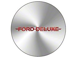 Hub Cap/ Stainless Steel/ Painted/ Ford Deluxe