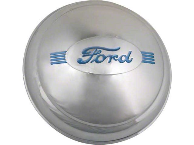 Hub Cap/ Stainless Steel/ Painted/ Ford Script