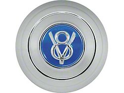 Hub Cap/ Ss/ Painted/ Embossed V8/ 1932