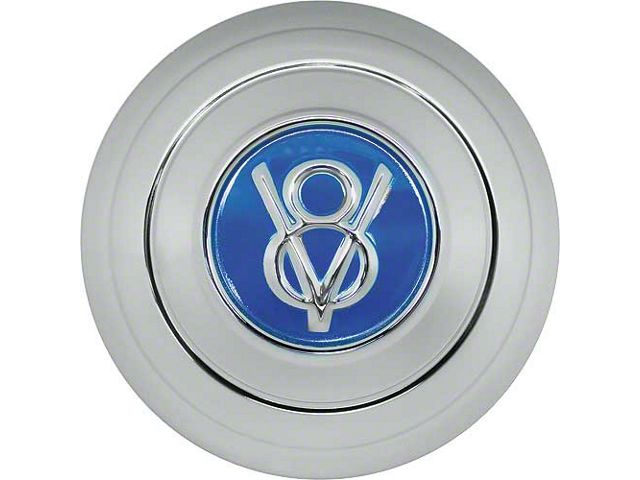 Hub Cap/ Ss/ Painted/ Embossed V8/ 1932