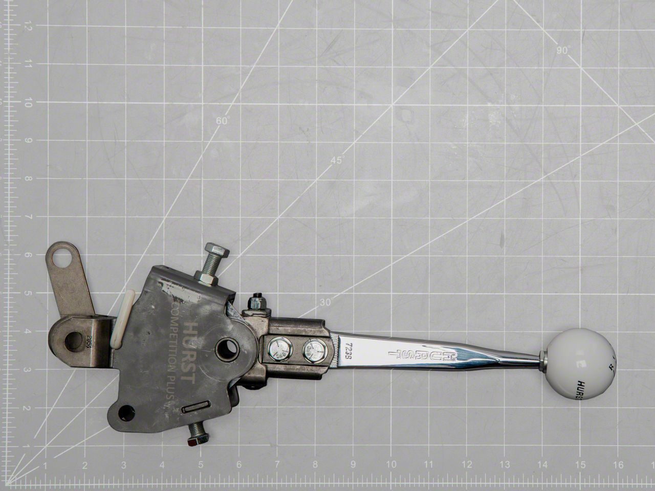 Hurst Ecklers Competition/Plus 4-Speed Shifter; Saginaw/Munice