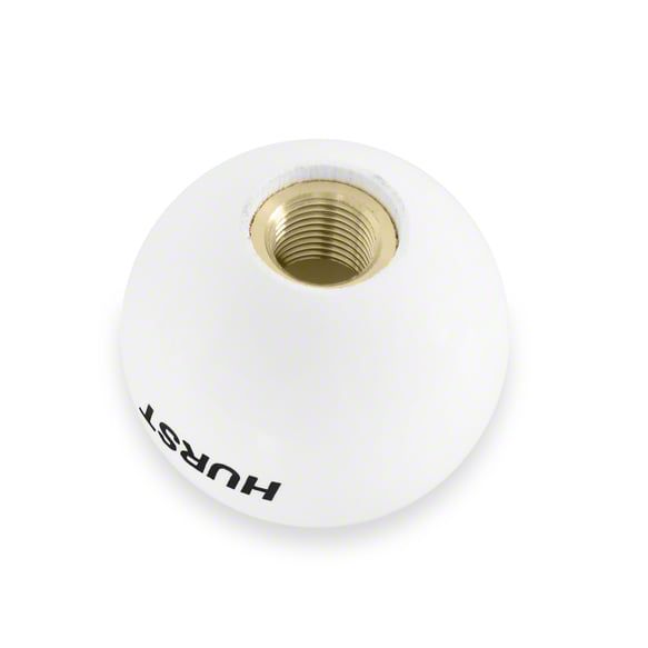 Hurst Ecklers 6-Speed Shift Knob; White 1630016 (92-02 5.7L Firebird)