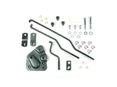 Hurst Competition/Plus 4-Speed Shifter Installation Kit (63-67 Corvette C2 w/ Muncie Transmission)