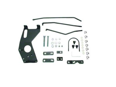 Hurst Competition/Plus 4-Speed Shifter Installation Kit (55-57 150, 210, Bel Air, Nomad w/ Saginaw Transmission)