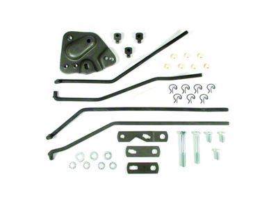 Hurst Competition/Plus 4-Speed Shifter Installation Kit (73-74 Firebird w/ Saginaw Transmission)