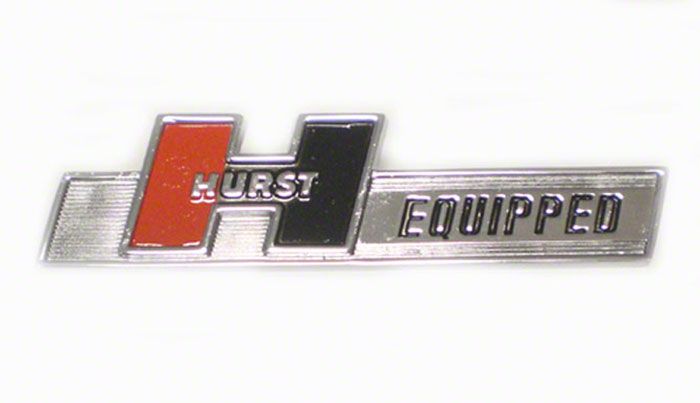 Hurst Equipped Emblem