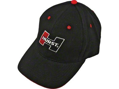 Hurst Logo Adjustable Hat, Black 652211 Corvette