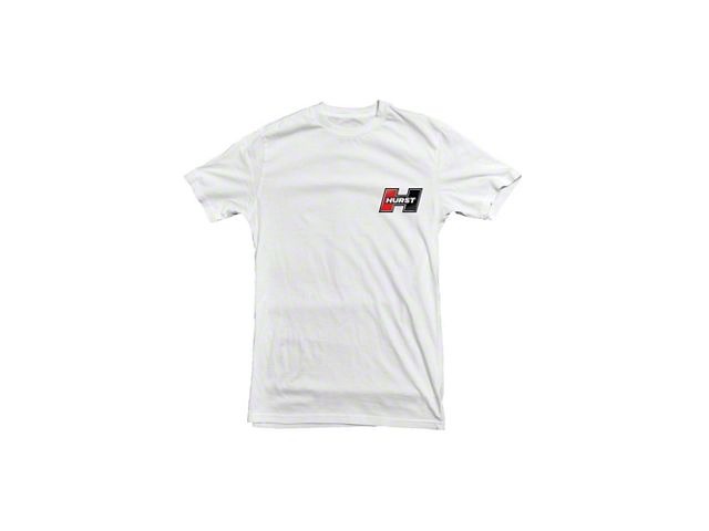 Hurst Logo T-Shirt, White 88-2031-1 Corvette