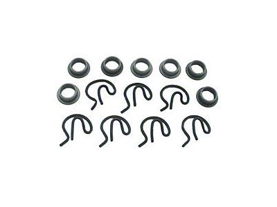 Hurst Steel Bushing & Clip Set