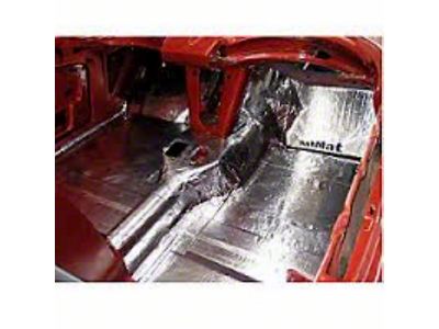 Hushmat Sound Deadening and Insulation Kit; Floor Pan (63-67 Corvette C2)