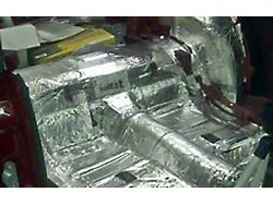 Hushmat Sound Deadening and Insulation Kit; Floor Pan (68-82 Corvette C3)