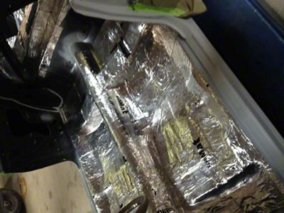 Hushmat Sound Deadening and Insulation Kit; Floor Pan (28-31 Model A Sedan Delivery)
