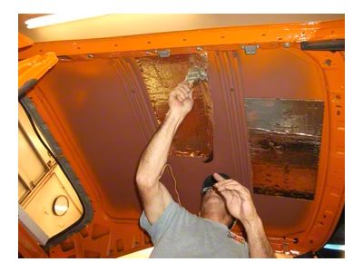 Hushmat Sound Deadening and Insulation Kit; Roof (1927 Model T Coupe)