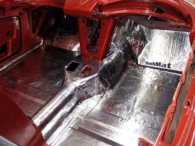 Hushmat Ultra Insulation, Floor Pan, Corvette, 1968-1982