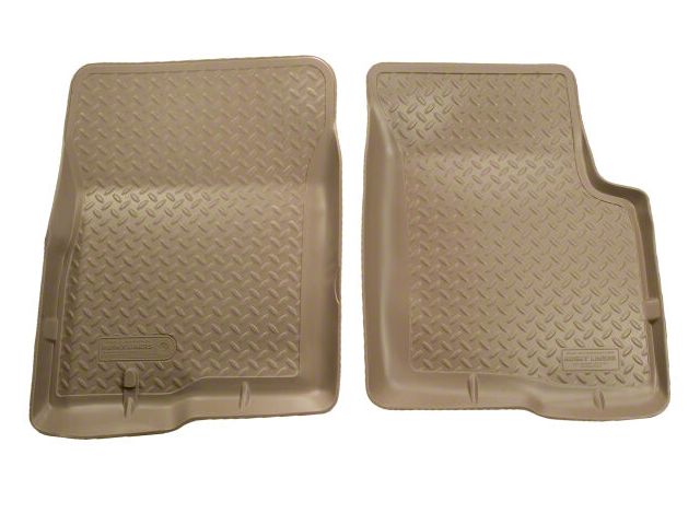 Husky Liners Classic Front Floor Liners; Tan (80-97 F-150, F-250, F-350)