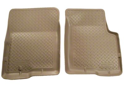 Husky Liners Classic Front Floor Liners; Tan (80-97 F-150, F-250, F-350)