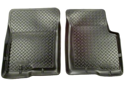 Husky Liners Classic Front Floor Liners; Black (80-86 C10)