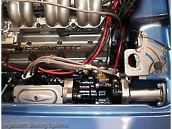 Hydratech Braking Systems Optional Power Steering Line Set for Hydraulic Brake Assist Unit; 5-Foot (53-62 Corvette C1 w/o 4-Wheel Drum Brakes)