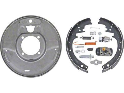 Hydraulic Brake Front Backing Plates - Front - For 2 Drum -Ford