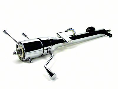IDIDIT GM Style Tilt Column Shift Steering Column; Chrome (65-66 F-100, F-250, F-350)