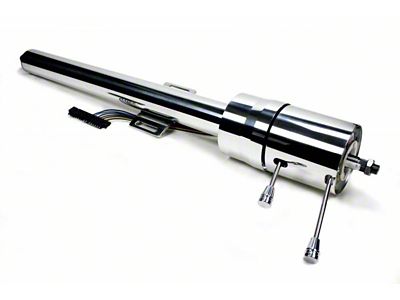 IDIDIT GM Style Tilt Floor Shift Steering Column; Chrome (78-79 F-100, F-150, F-250, F-350)