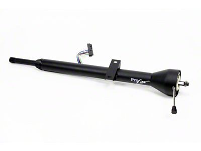 IDIDIT Pro-Lite Straight Steering Column; Black (62-66 Chevy II)