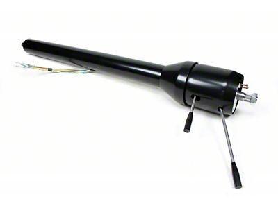 IDIDIT Tilt Floor Shift Based Steering Column; Black (1967 Mustang)