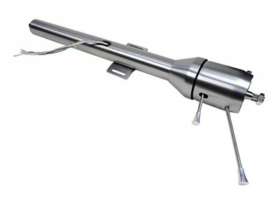 IDIDIT Tilt Floor Shift Shaft Steering Column; Paintable Steel (73-77 F-100, F-150, F-250, F-350)