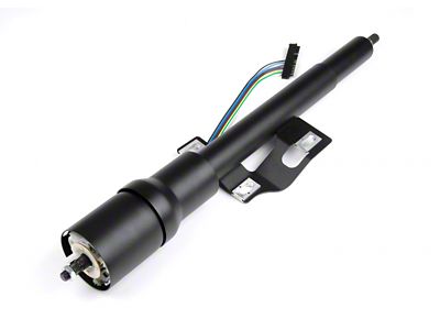 IDIDIT Tilt Floor Shift Steering Column; Black (1968 Chevy II)
