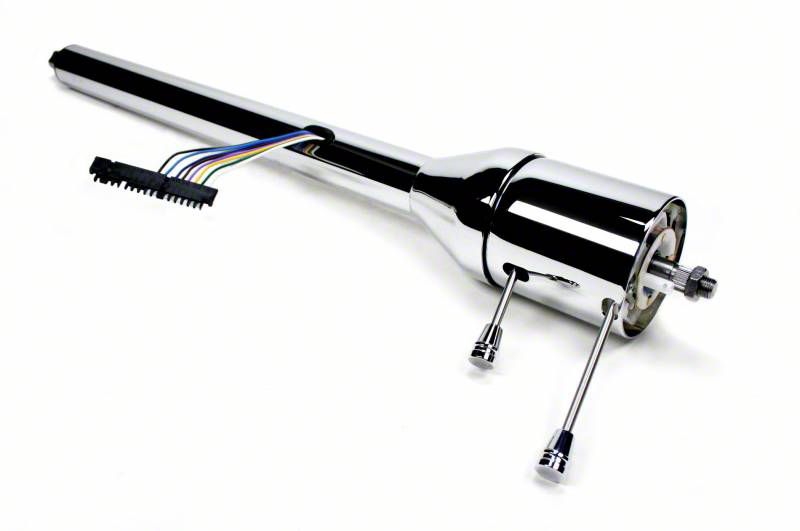 Ecklers Tilt Floor Shift Steering Column; Chrome (53-56 F-100, F-250, F ...