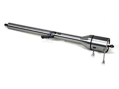 IDIDIT Tilt Floor Shift Steering Column; Paintable Steel (60-66 C10, C20, K10, K20, Suburban)