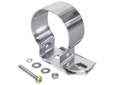 Ignition Coil Mounting Bracket - 6 Cylinder - Chrome - Falcon & Comet