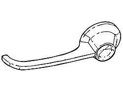 OPR Inside Door Handle (64-65 Comet, Falcon)