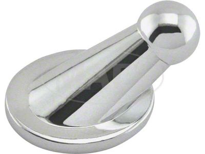 Inside Rear View Mirror Bracket - Chrome - Ball Type