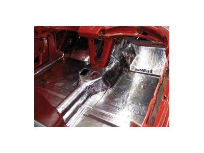 Hushmat Sound Deadening and Insulation Kit; Silver Foil; Door (Universal; Some Adaptation May Be Required)