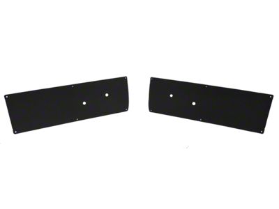 Interior Door Panels; Black (47-55 Chevrolet/GMC Truck)
