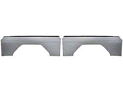 Interior Quarter Trim Panels - Pleated Design - Black