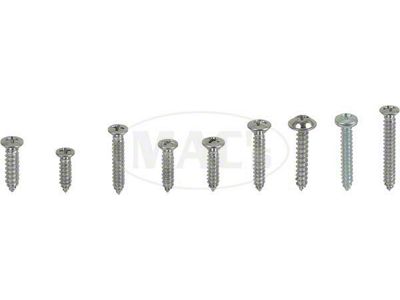 Interior Screw Kit, 4 Door, Comet, 1964