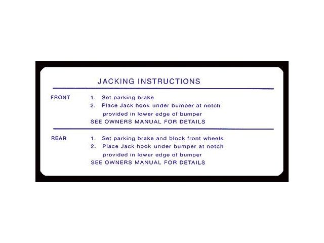 Jack Hook Decal - Mercury