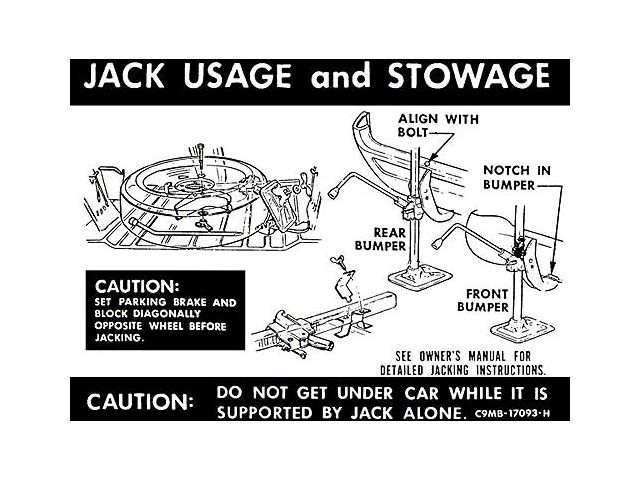 Jack Instructions - Mercury