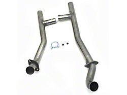 2.50-Inch H-Pipe; 409 Stainless Steel