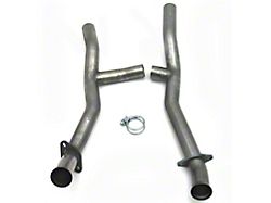 2.50-Inch H-Pipe; 409 Stainless Steel