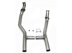 2.50-Inch H-Pipe; 409 Stainless Steel