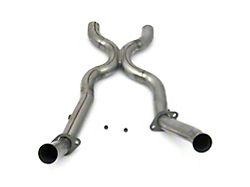 2.50-Inch X-Pipe; 409 Stainless Steel