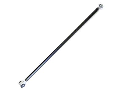 J&M Adjustable Aluminum Panhard Bar; Rod Poly/Poly Combo; Black (82-92 Camaro)