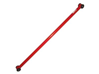 J&M Non-Adjustable Panhard Bar; Red (82-92 Camaro)