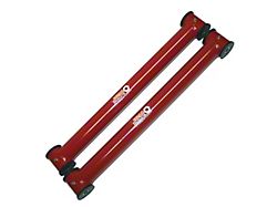 J&M Non-Adjustable Rear Lower Control Arms; Red (82-92 Camaro)
