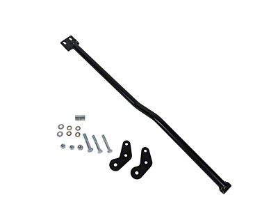 J&M Panhard Bar Relocation Kit; Black (82-92 Camaro)