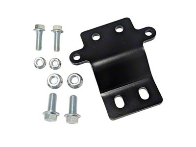 J&M 4L80/4L85 Transmission Crossmember Bracket; Black (98-02 Firebird)